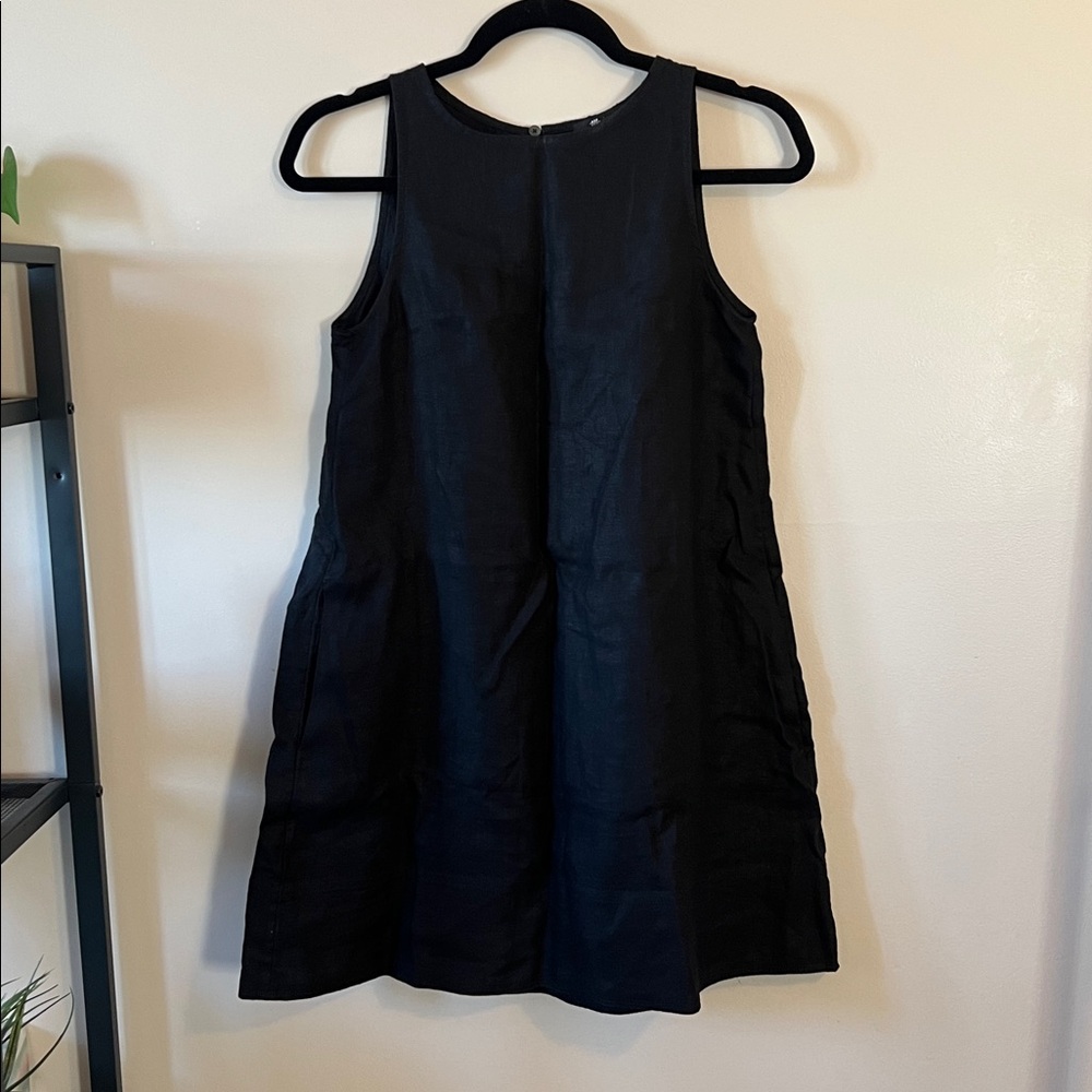 NWT Madewell XXS Mini Shift Dress in Linen - Picture 7 of 9